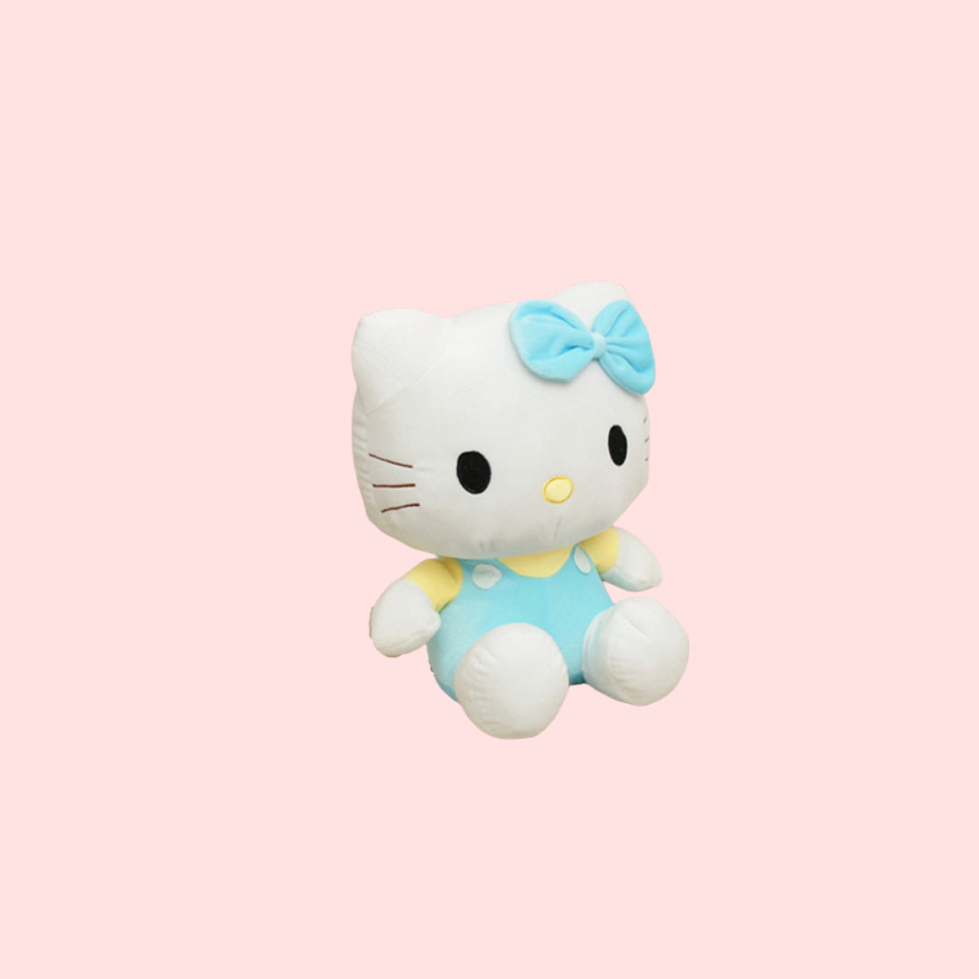 Kitty Character Overalls Plushies