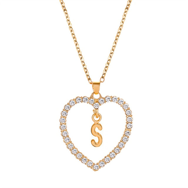 Initials Lette Necklace