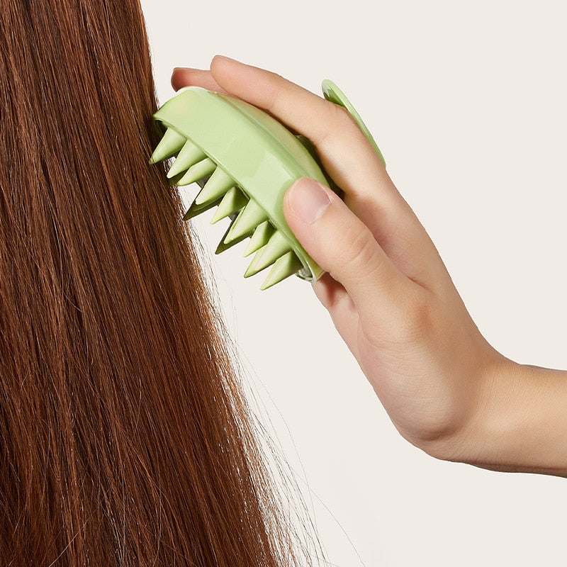 Wet and Dry Scalp Massage Brush