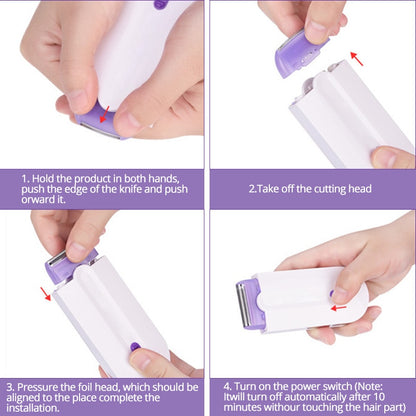 Laser Touch Epilator Kit( Private Listing)